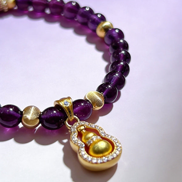 Aosharma Imperial Emerald Halo Bracelet