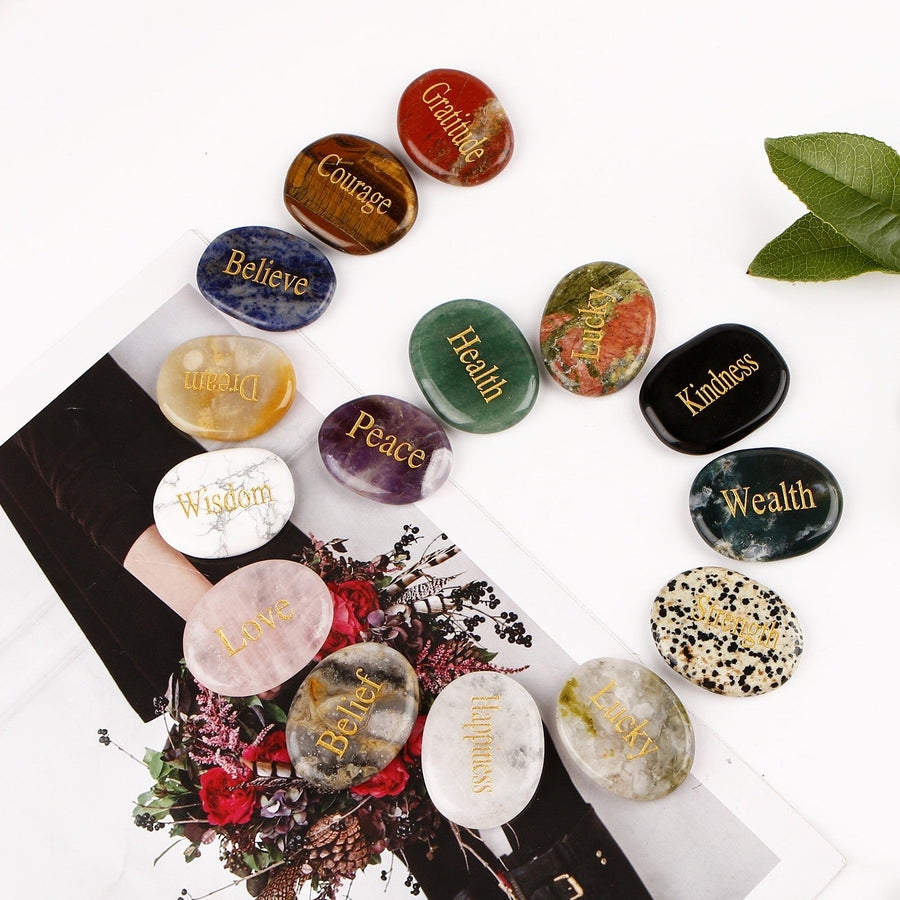 Aura Affirmation Stones