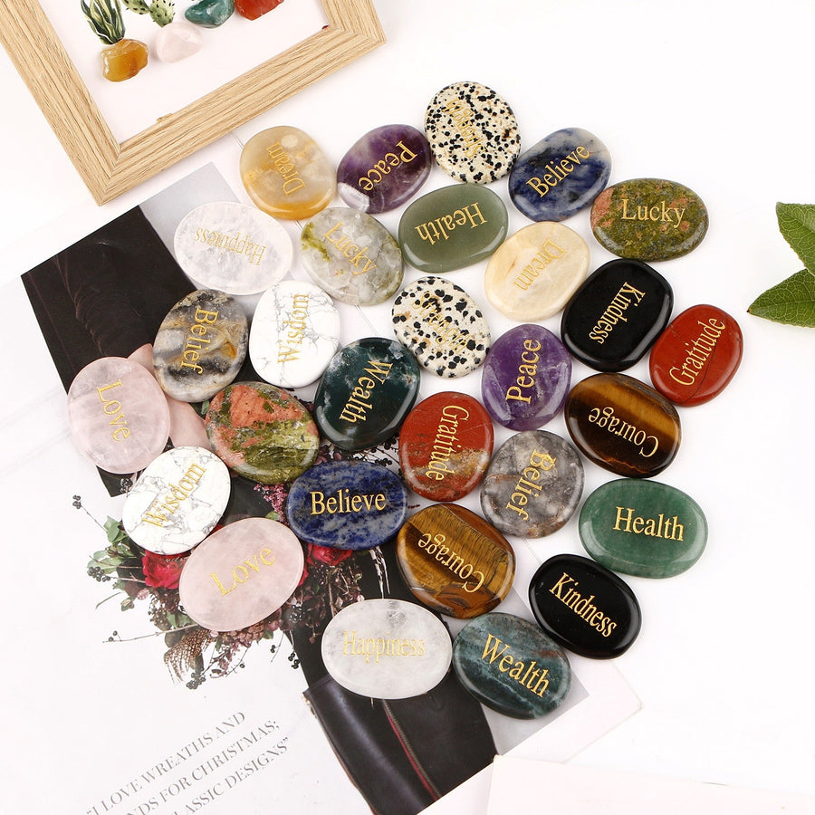 Aura Affirmation Stones