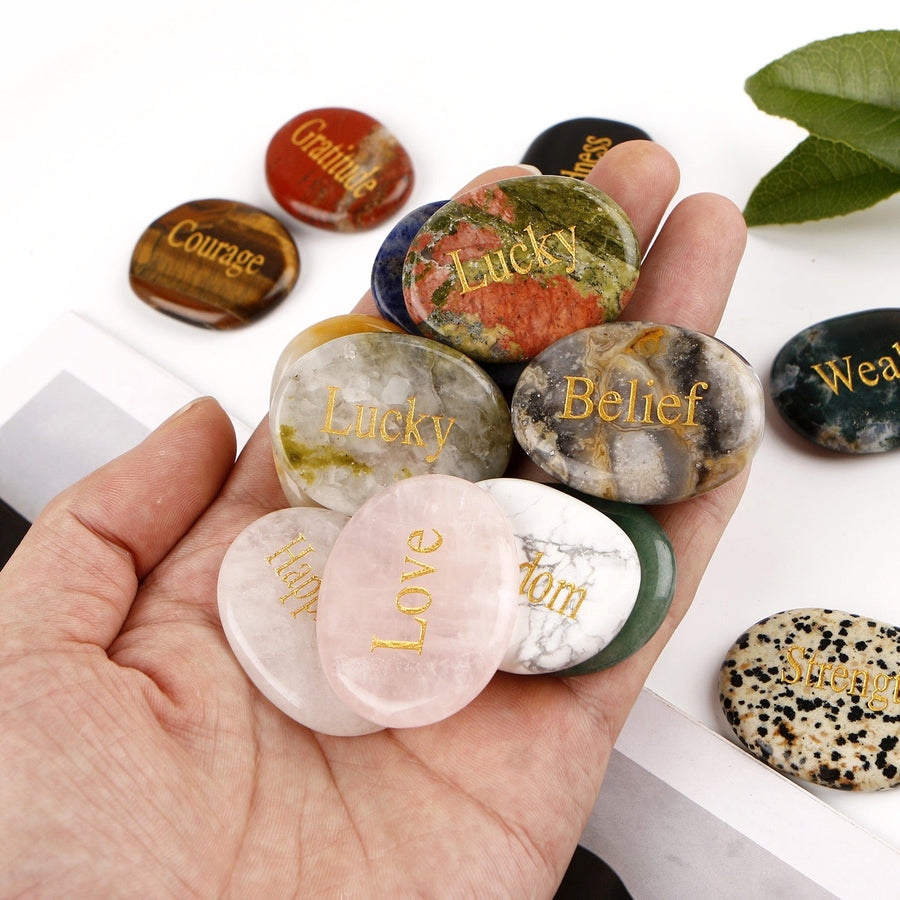 Aura Affirmation Stones