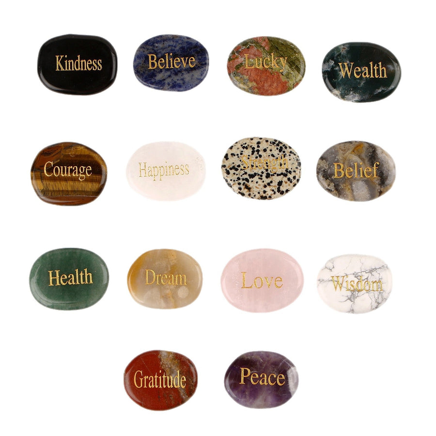 Aura Affirmation Stones
